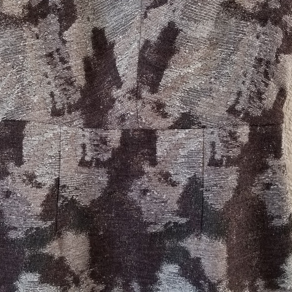 Banana Republic brown grey Sheath Dress size 0 - Picture 2 of 6